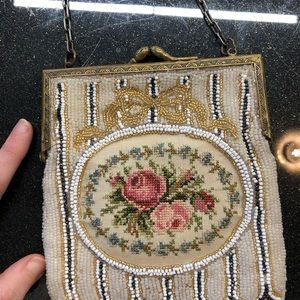 Antique Art Deco Beaded Purse